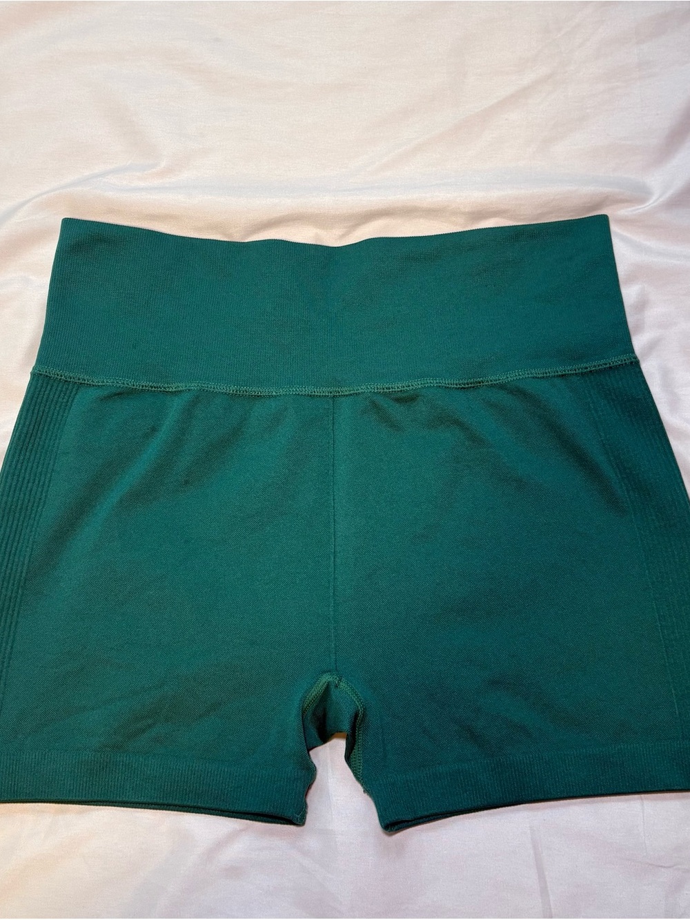 Women’s High-Waist Biker Shorts - Green
